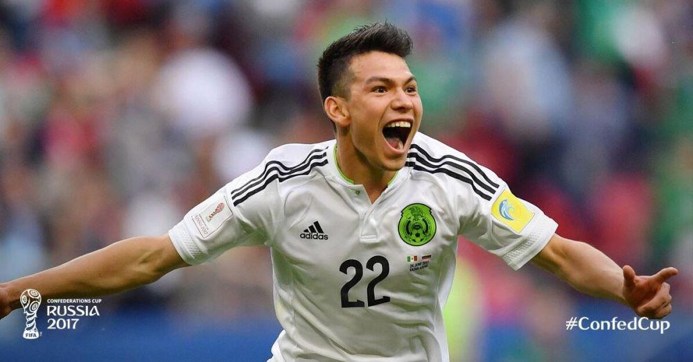 联合会杯-洛萨诺破门 墨西哥2-1逆转送俄罗斯出