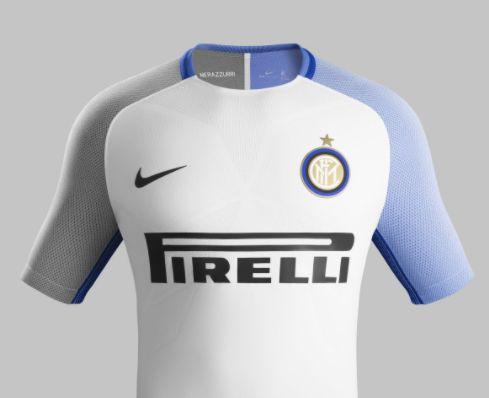 国际米兰发布下赛季客场球衣 保留白蓝黑三种