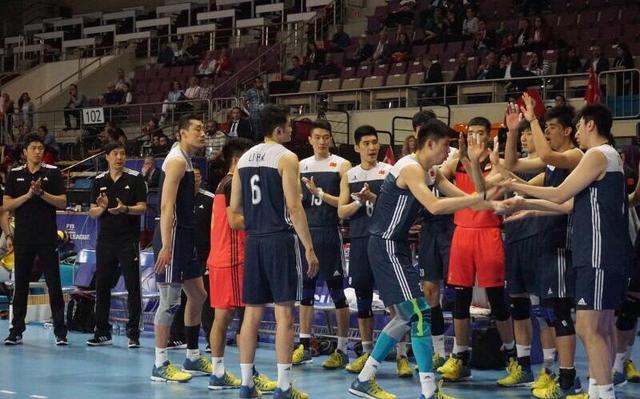 世锦赛资格赛中国男排3-1哈萨克斯坦 取资格赛