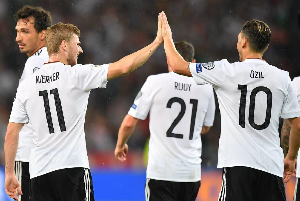 世预赛德国6-0狂胜挪威豪取8连胜 维尔纳梅开