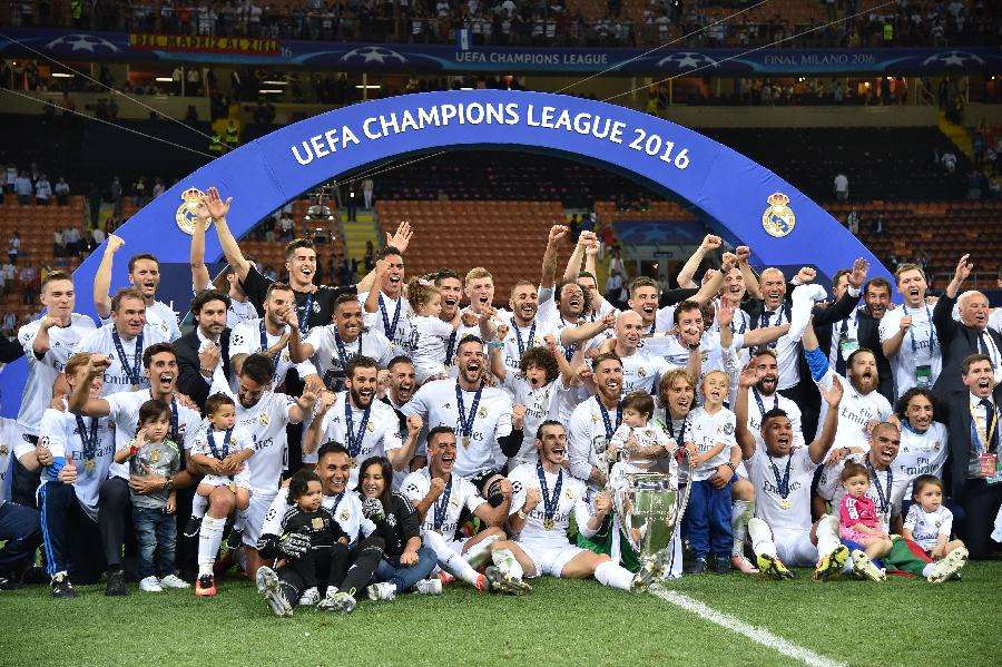 卫冕!皇马蝉联2017欧洲最佳俱乐部 获选次数超