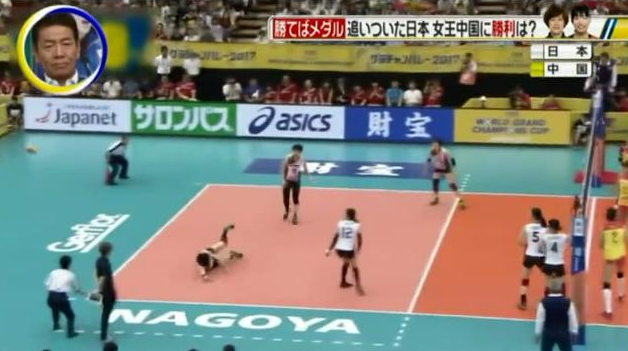 日本电视台回放与中国女排比赛 竟自欺欺人 