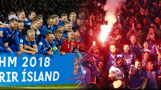 33万人口小国冰岛杀进世界杯再创奇迹 国足汗
