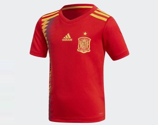 官方:西班牙公布2018世界杯战衣_足球_东方体