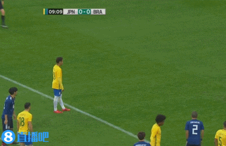 GIF-内马尔点射 巴西1-0领先日本_足球_东方体