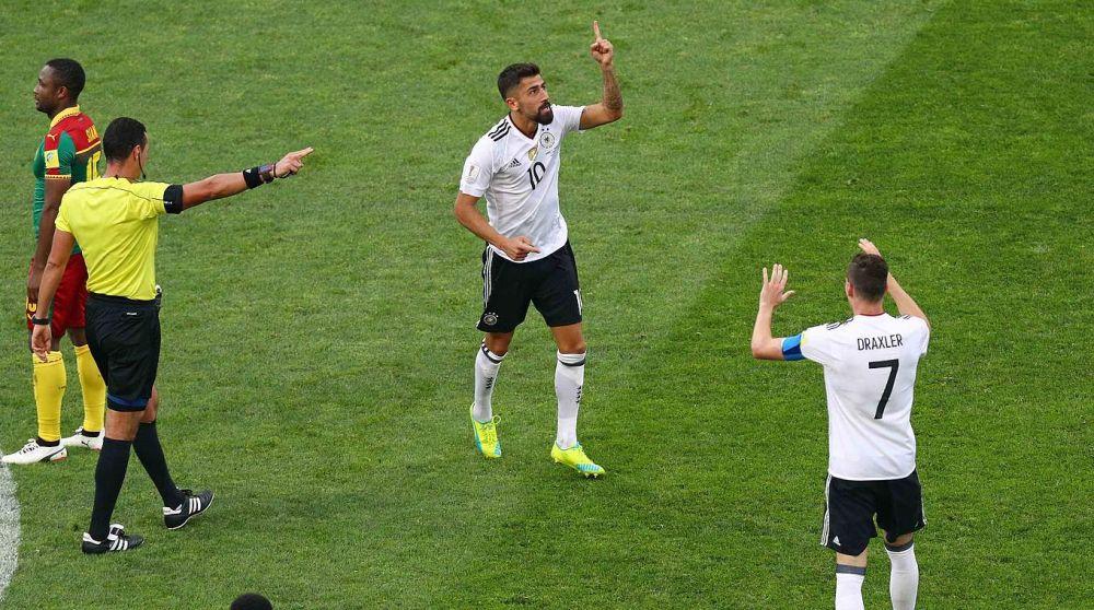 德米尔拜:首开记录很高兴,德国队踢出了自己的
