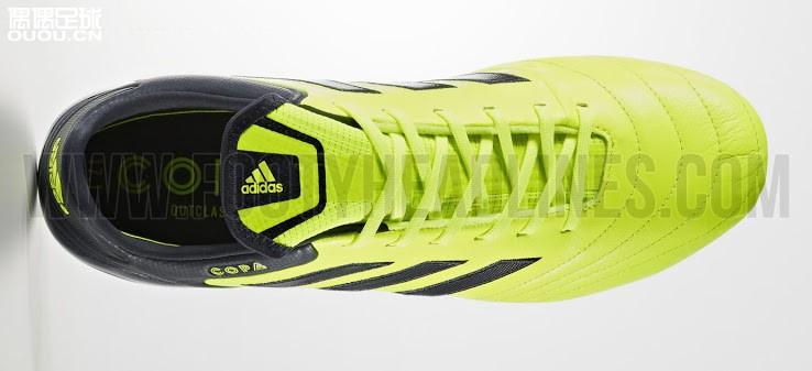 黄色海洋风暴Adidas Copa足球鞋泄漏_足球