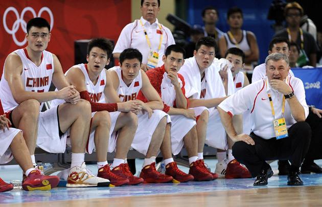 会中国男篮12人 现今还打CBA只剩5人_篮球_