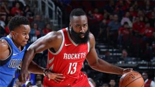 NBA-哈登29分周琦首秀3板1帽 火箭主场107:91大胜小牛