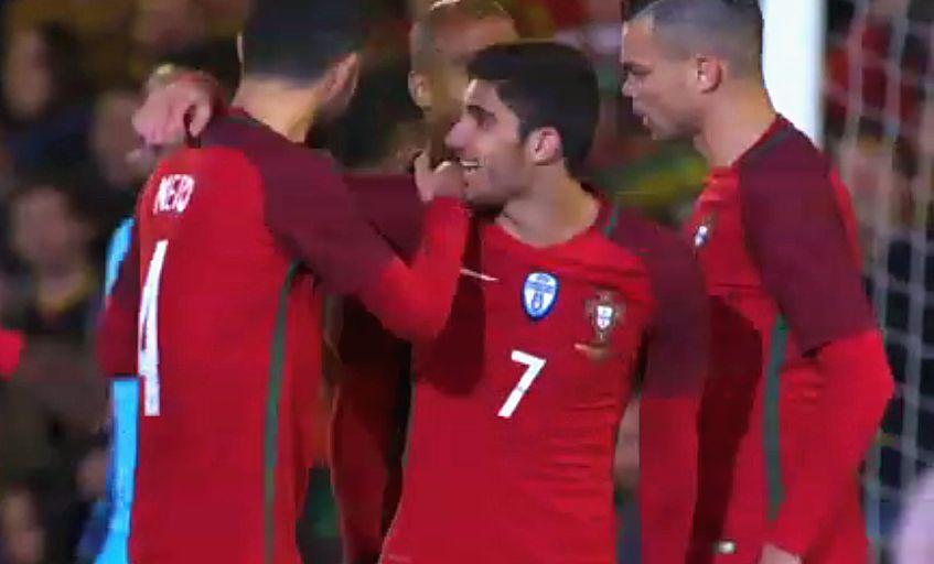 热身赛-格德斯传射马里奥破门 葡萄牙3-0胜沙特